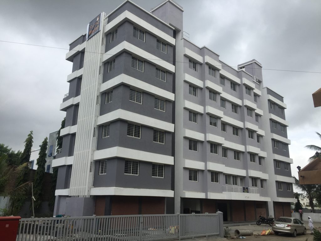 Front view image of Prime Point commercial building in Hadapsar, Pune, Maharashtra.